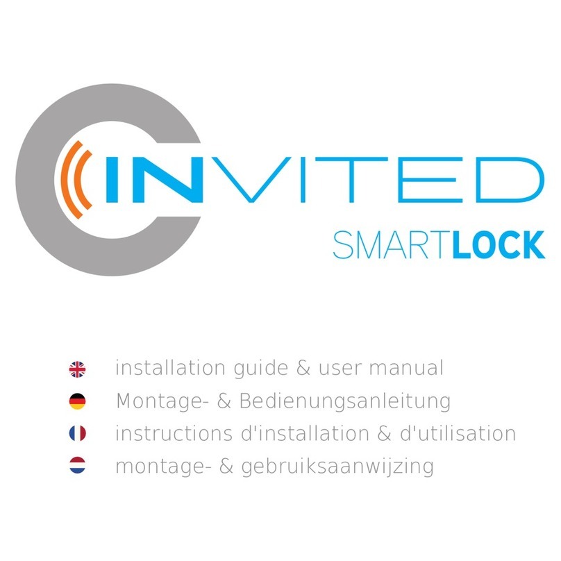 INVITED SMARTLOCK Installation guide & user manual