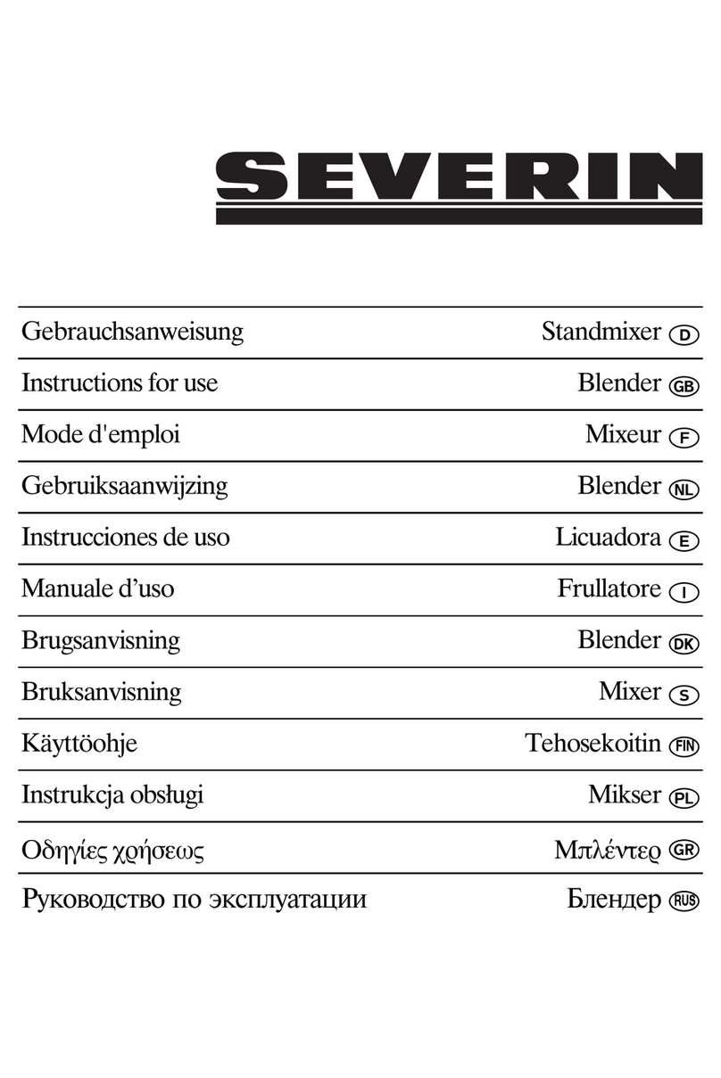 SEVERIN SM 3715 User manual