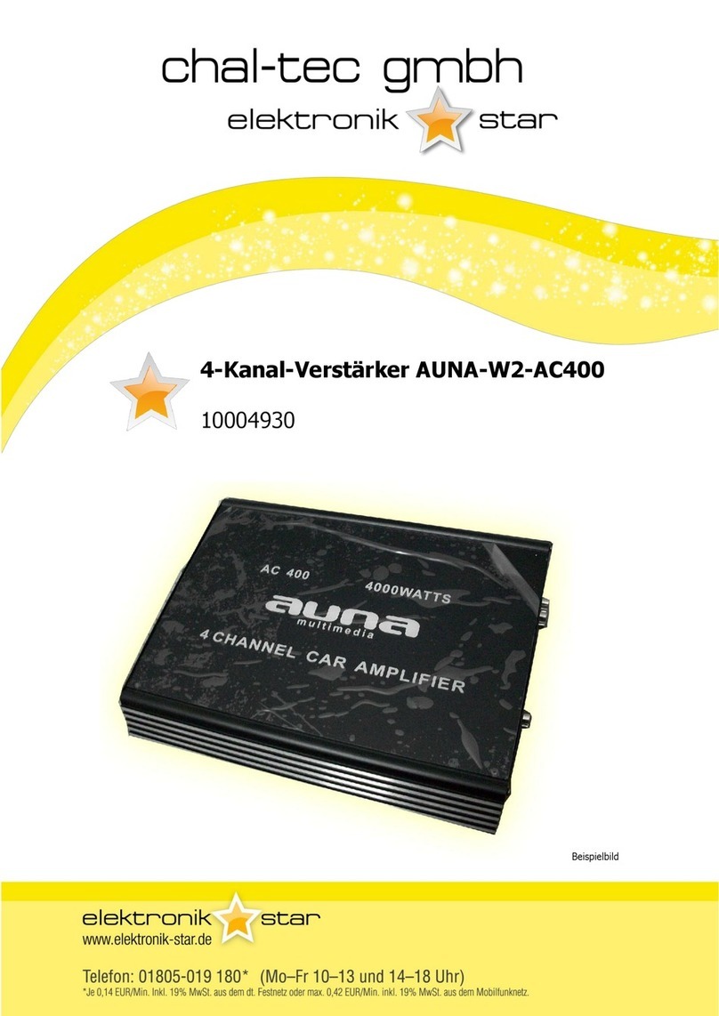 auna AUNA-W2-AC400 manual