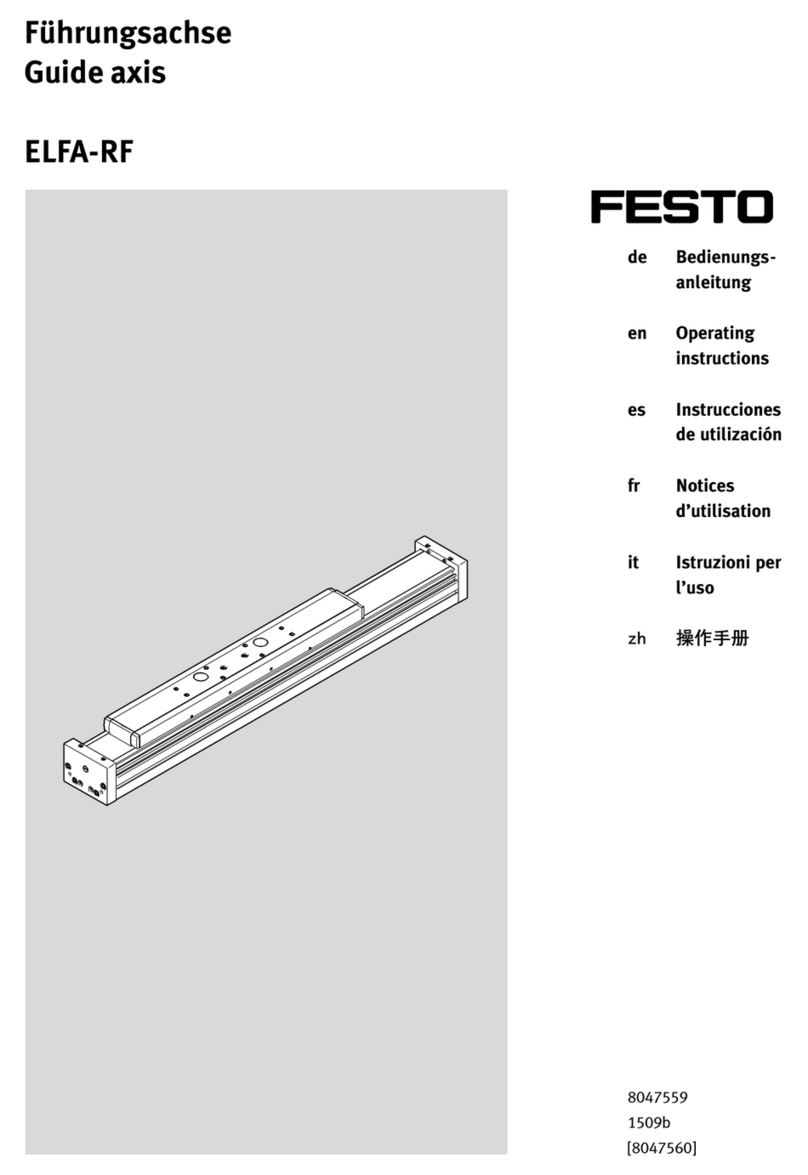 Festo ELFA-RF User manual
