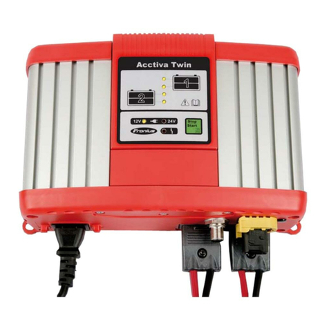 FRO­NIUS Acctiva Twin 15 A operating instructions