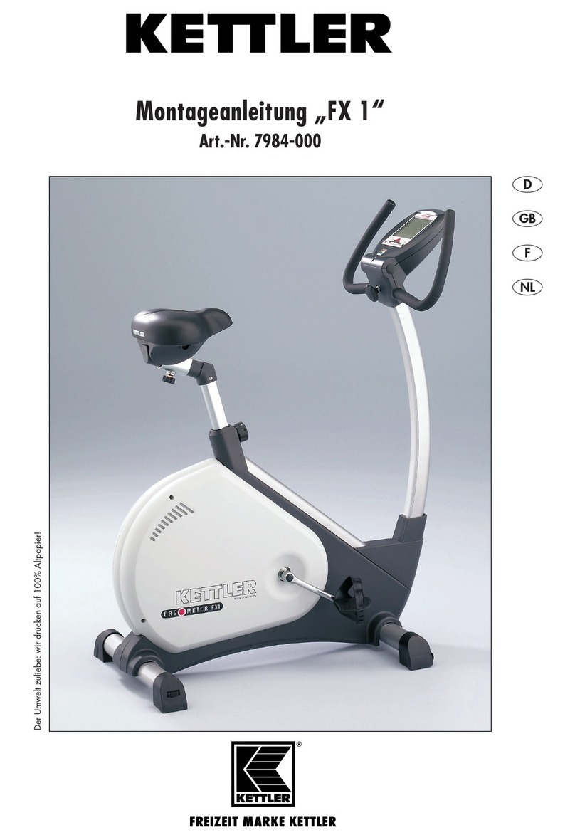 Kettler FX 1 User manual
