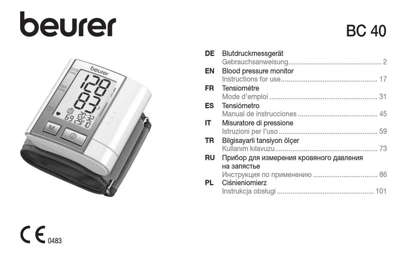 Beurer BC 40 User manual