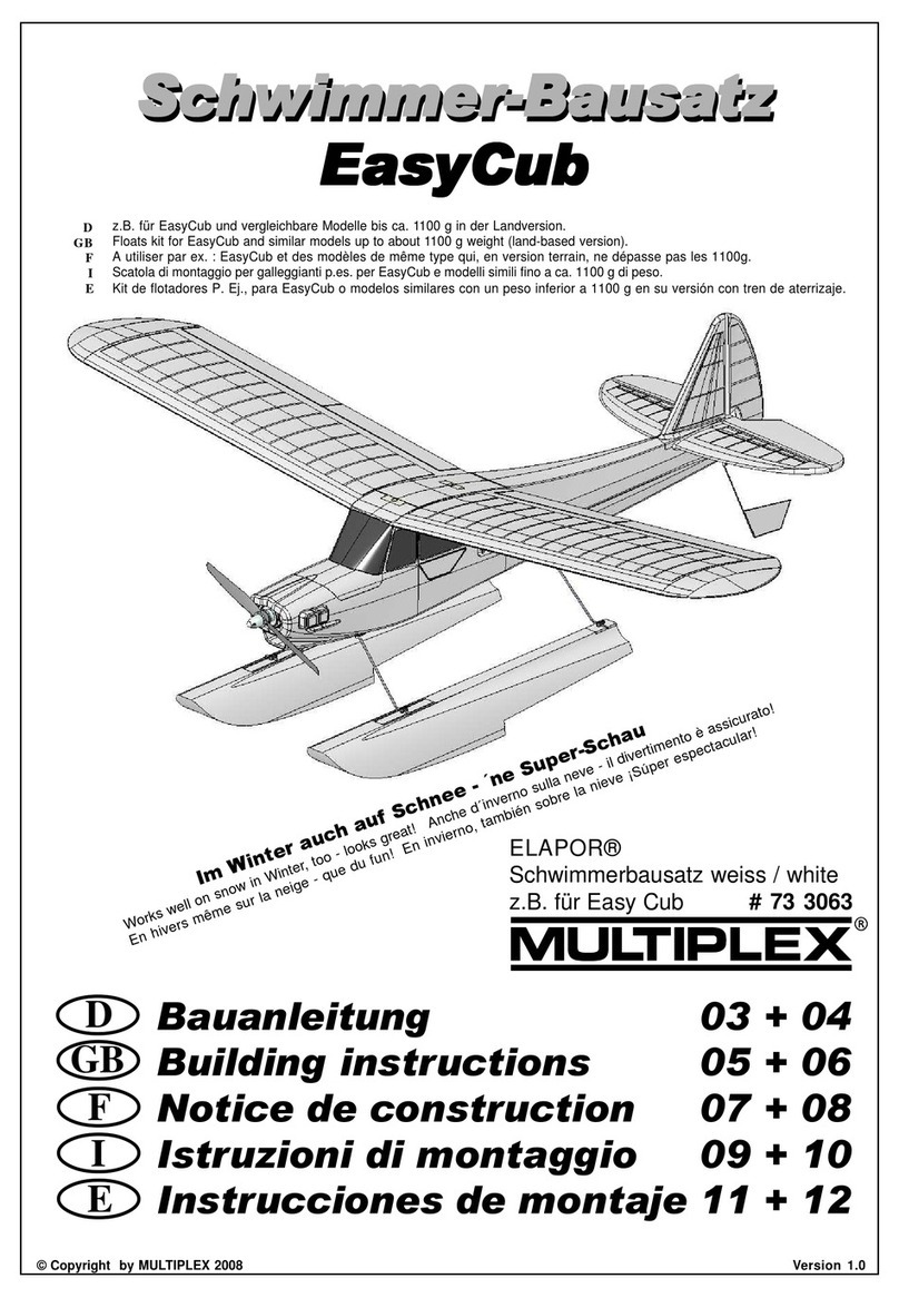 Multiplex 73 3063 Instruction Manual