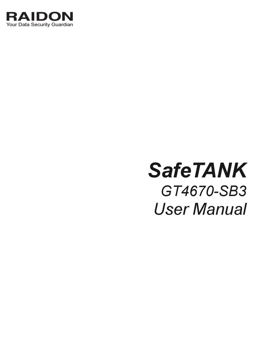 Raidon SafeTANK GT4670-SB3 User manual