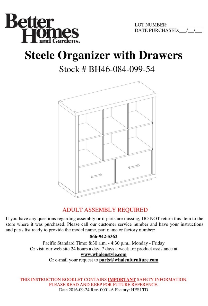 Better Homes and Gardens BH46-084-099-54 Assembly manual Better Homes and Gardens BH46-084-099-54 Assembly manual