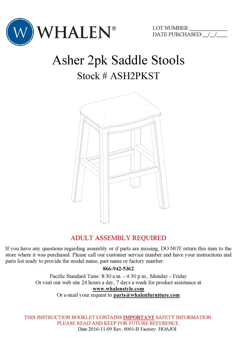 Whalen Asher Series User manual