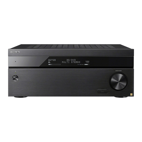 Sony STR-ZA3100ES Reference guide