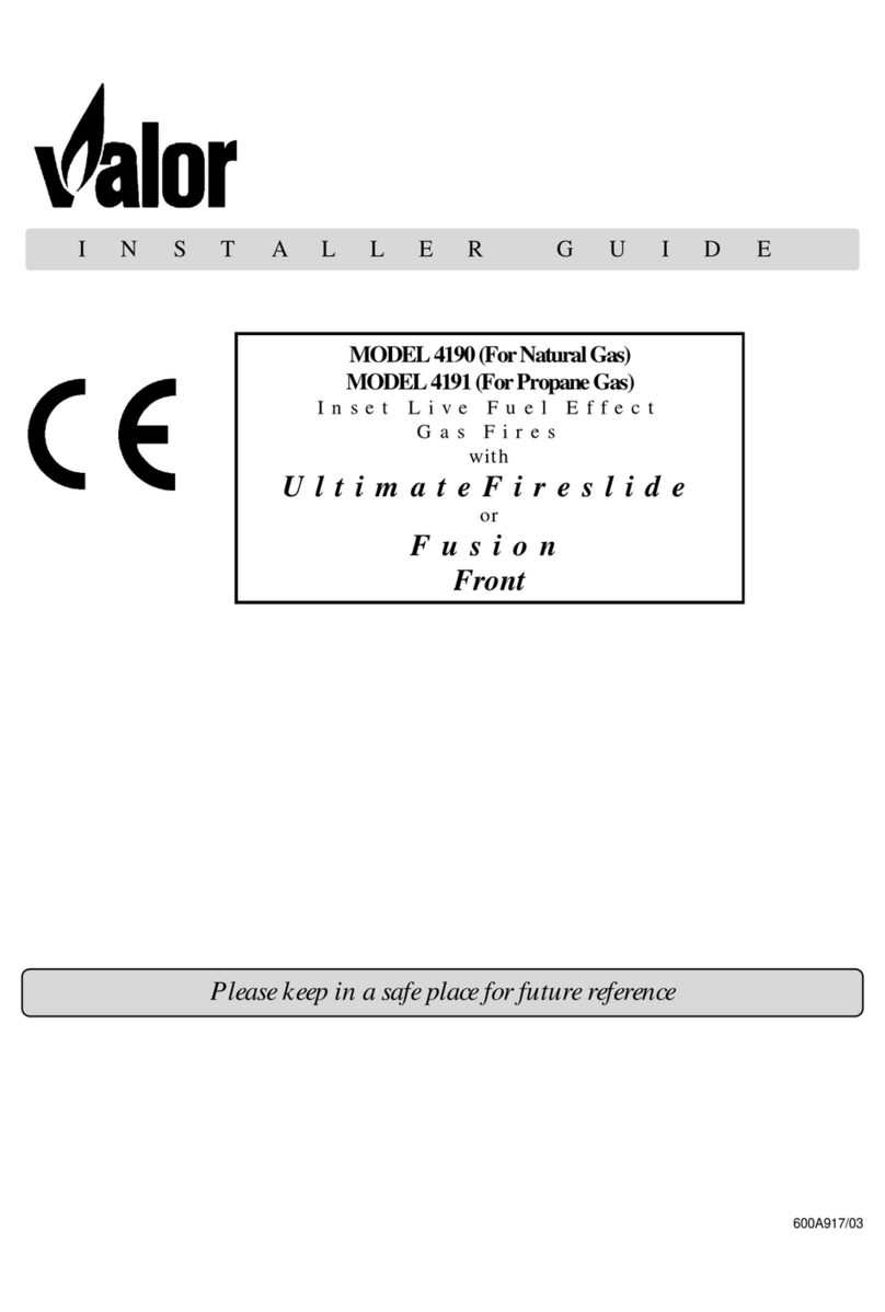 Valor 4190 Installer's guide