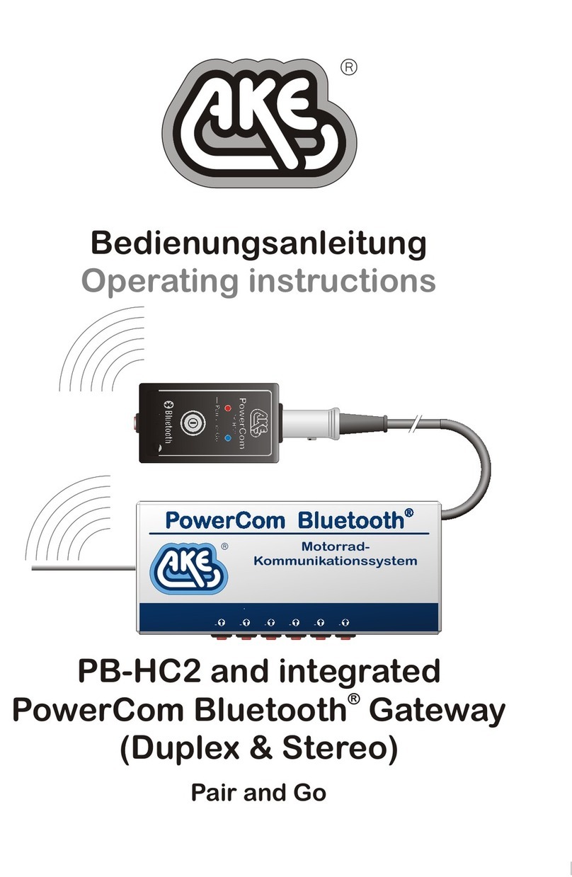 AKE PB-HC2 operating instructions