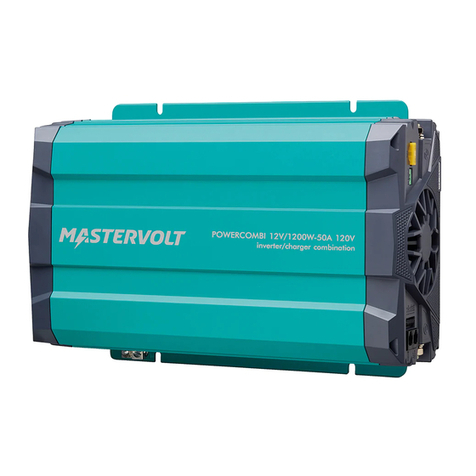 Mastervolt PowerCombi 12V/1200W-50A 120V Operating manual