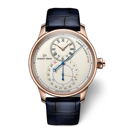 Jaquet Droz GRANDE SECONDE CHRONOGRAPH manual