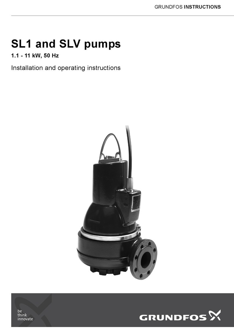 Grundfos SL1 Series User manual
