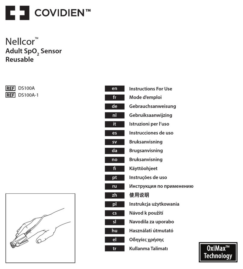 Covidien Nellcor DS100A-1 Instructions for use
