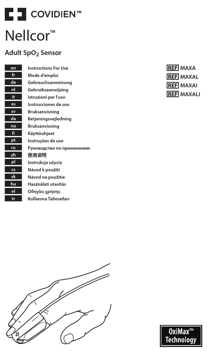 Covidien Nellcor MAXA Instructions for use Covidien Nellcor MAXA Instructions for use