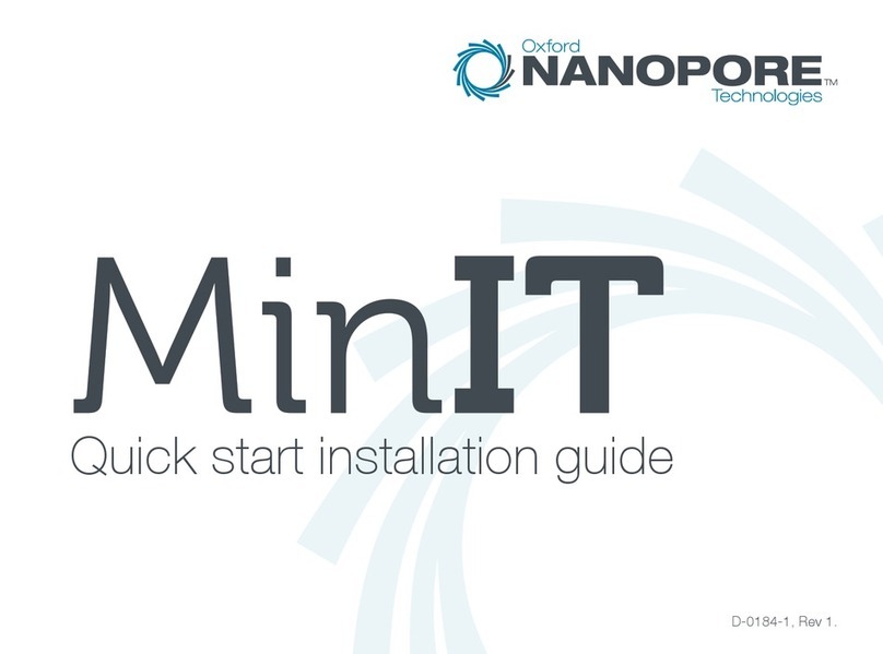 Oxford Nanopore MinIT Quick start installation guide