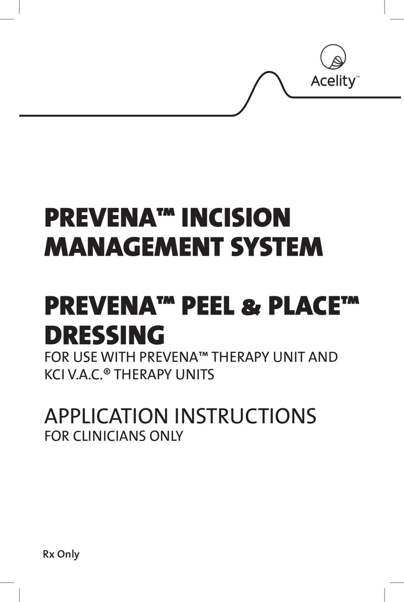 Acelity Prevena Incision Management System Application Instructions