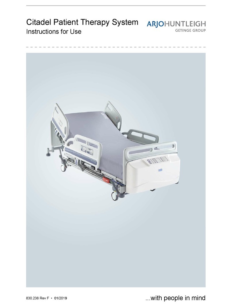 ARJO HUNTLEIGH Citadel Patient Therapy System C100 Instructions for use
