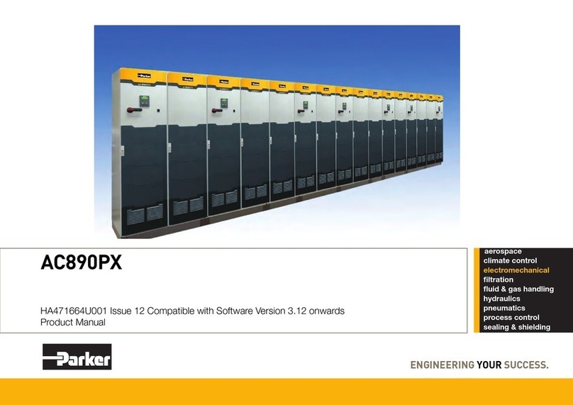 Parker AC890PX Series User manual