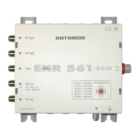 Kathrein EXR 561/ECO User manual
