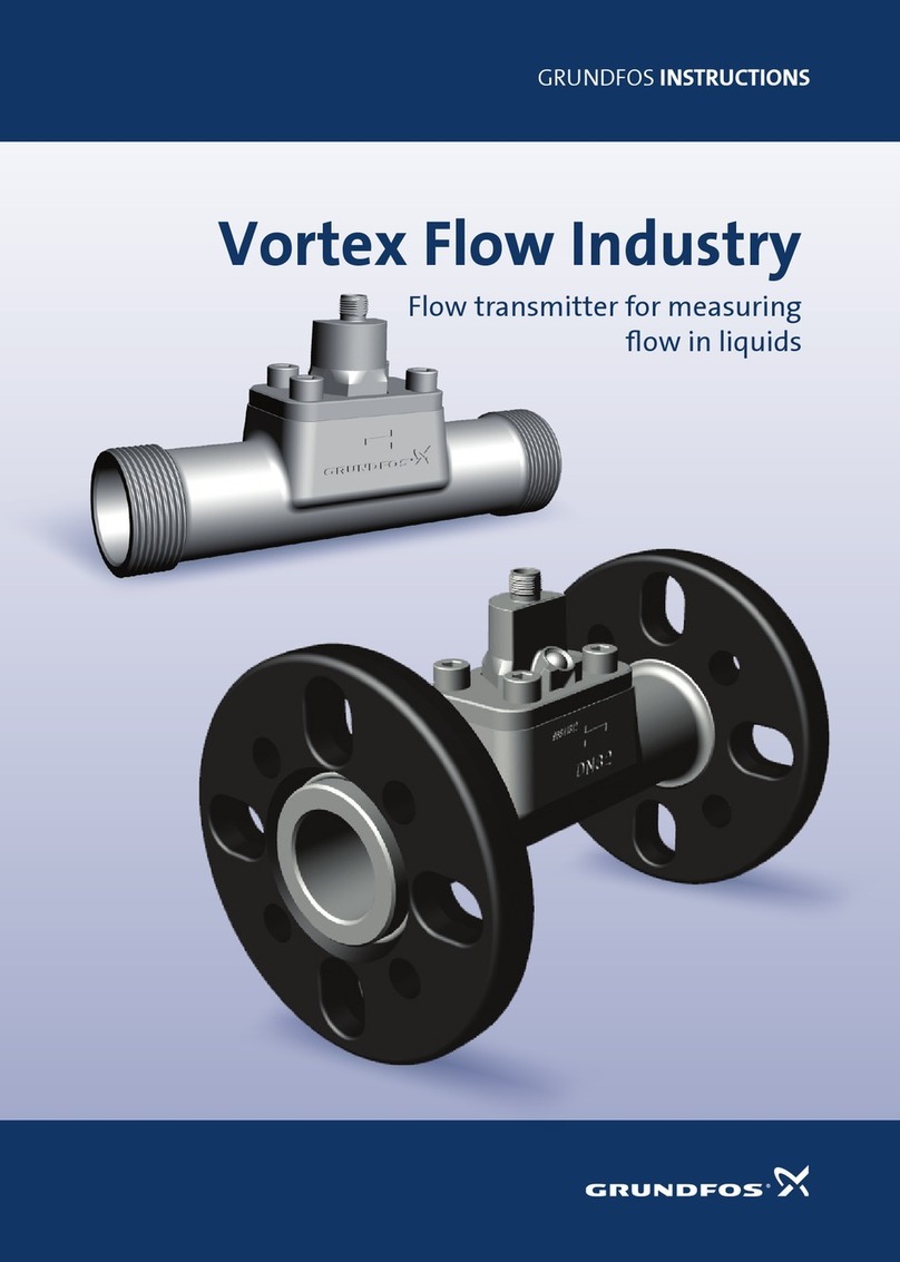 Grundfos Vortex Flow Industry instructions