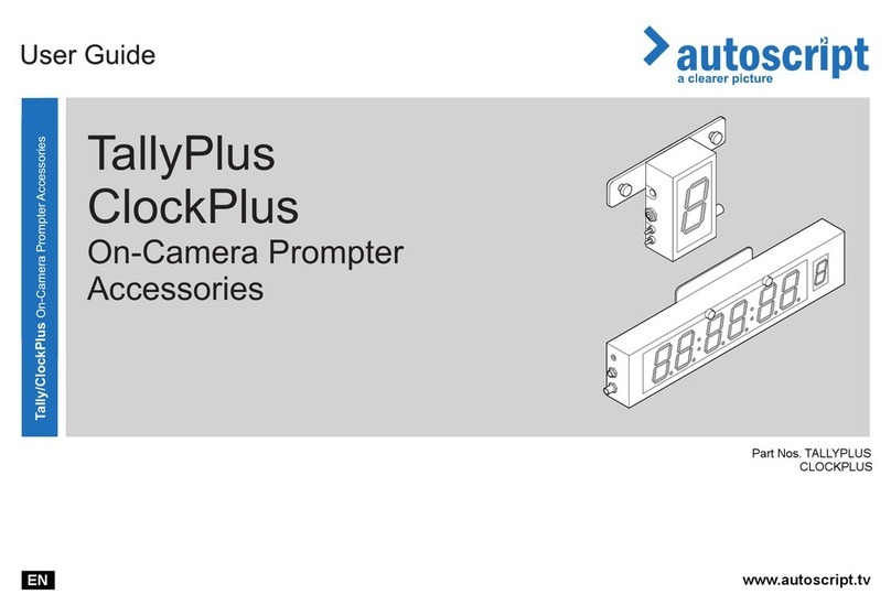 Autoscript TallyPlus User manual
