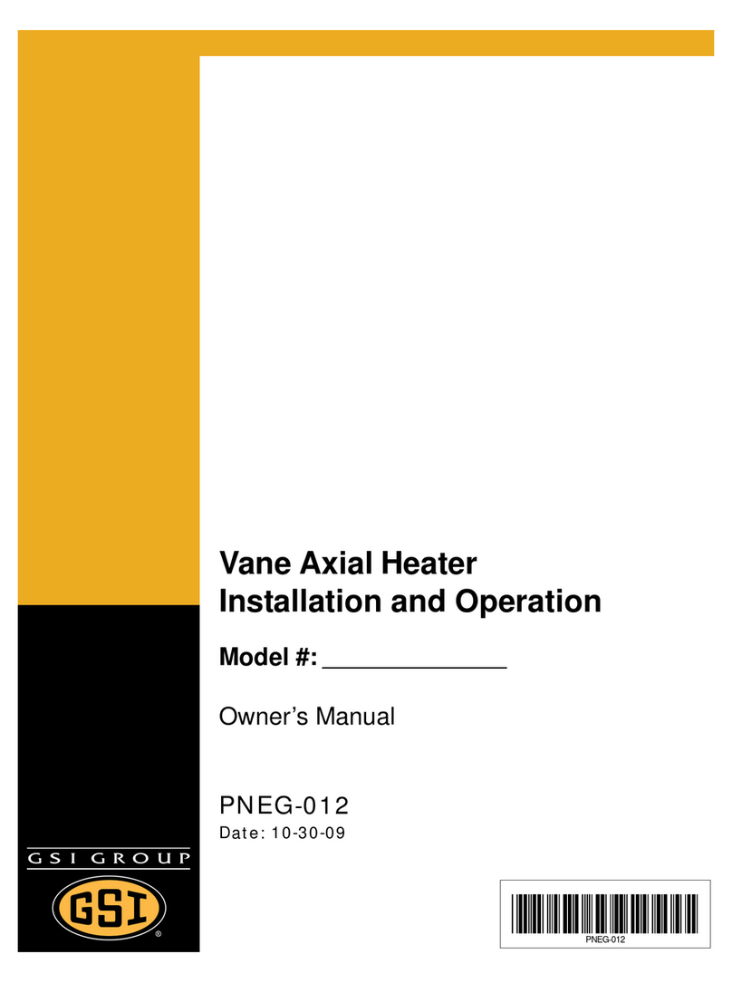 GSi PNEG-012 Series Owner's manual