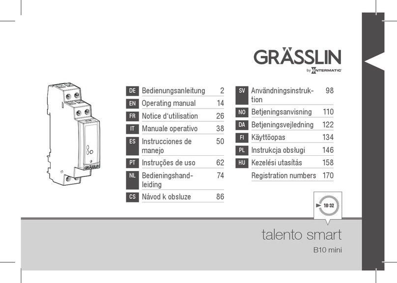 Intermatic Grasslin Talento Smart B10 mini User manual