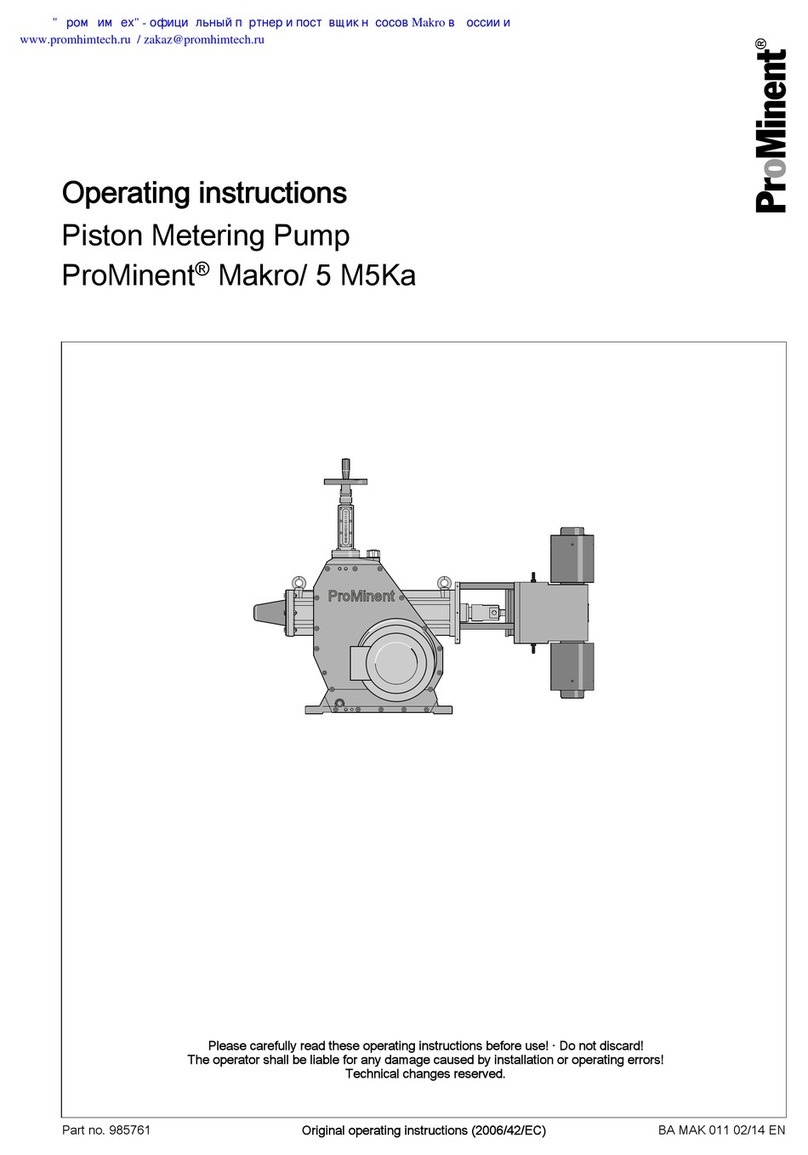ProMinent Makro/ 5 M5Ka operating instructions