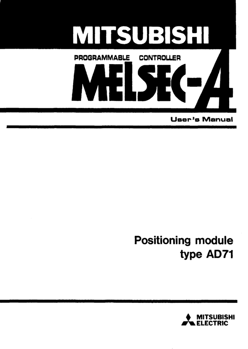 Mitsubishi MELSEC-A series User manual