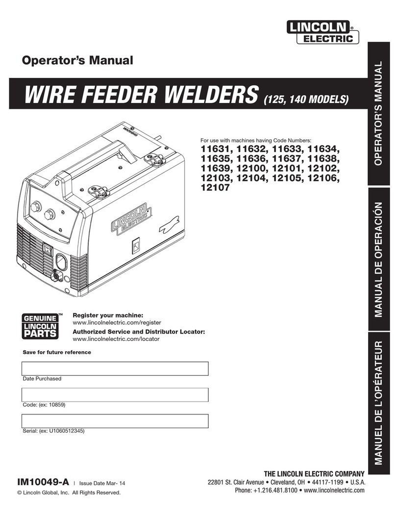 Linkoln Electric K2479-1 Operator's manual