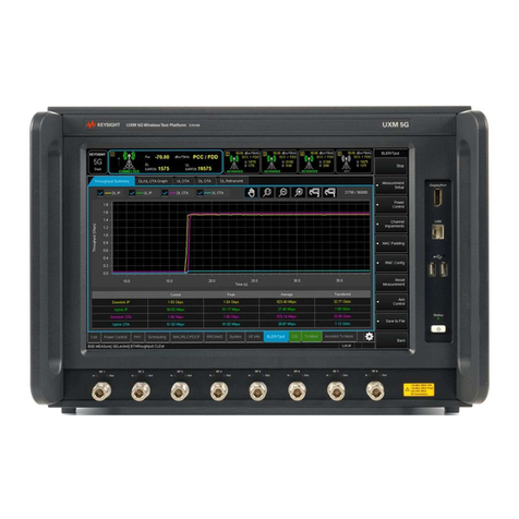 Keysight Technologies E7515B UXM 5G User manual