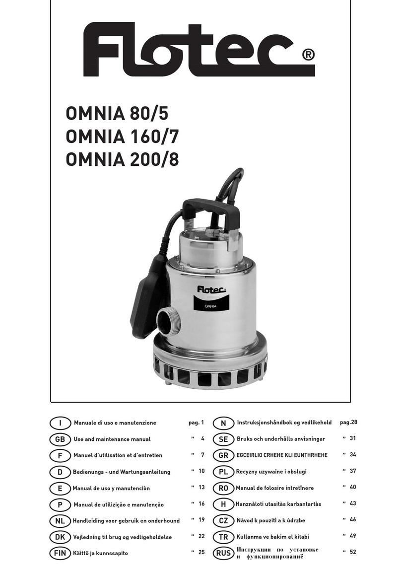 Pentair Flotec OMNIA 80/5 User manual