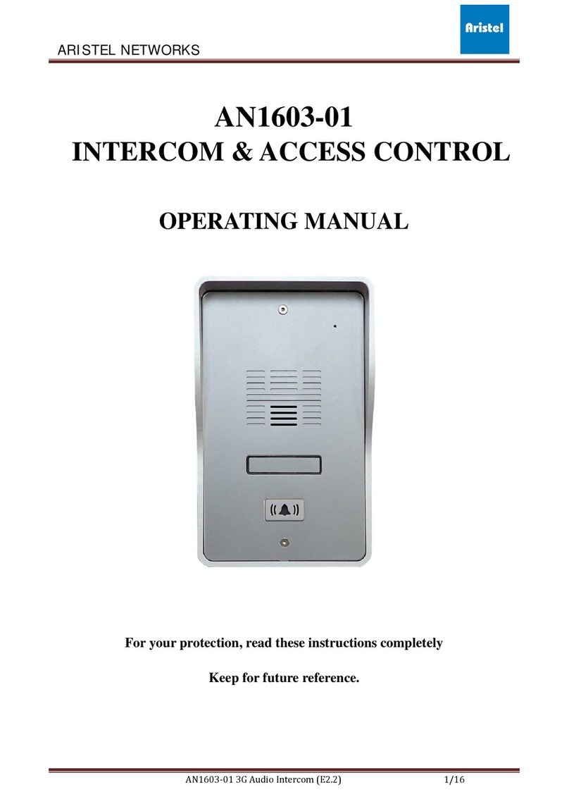 Aristel AN1603-01 User manual