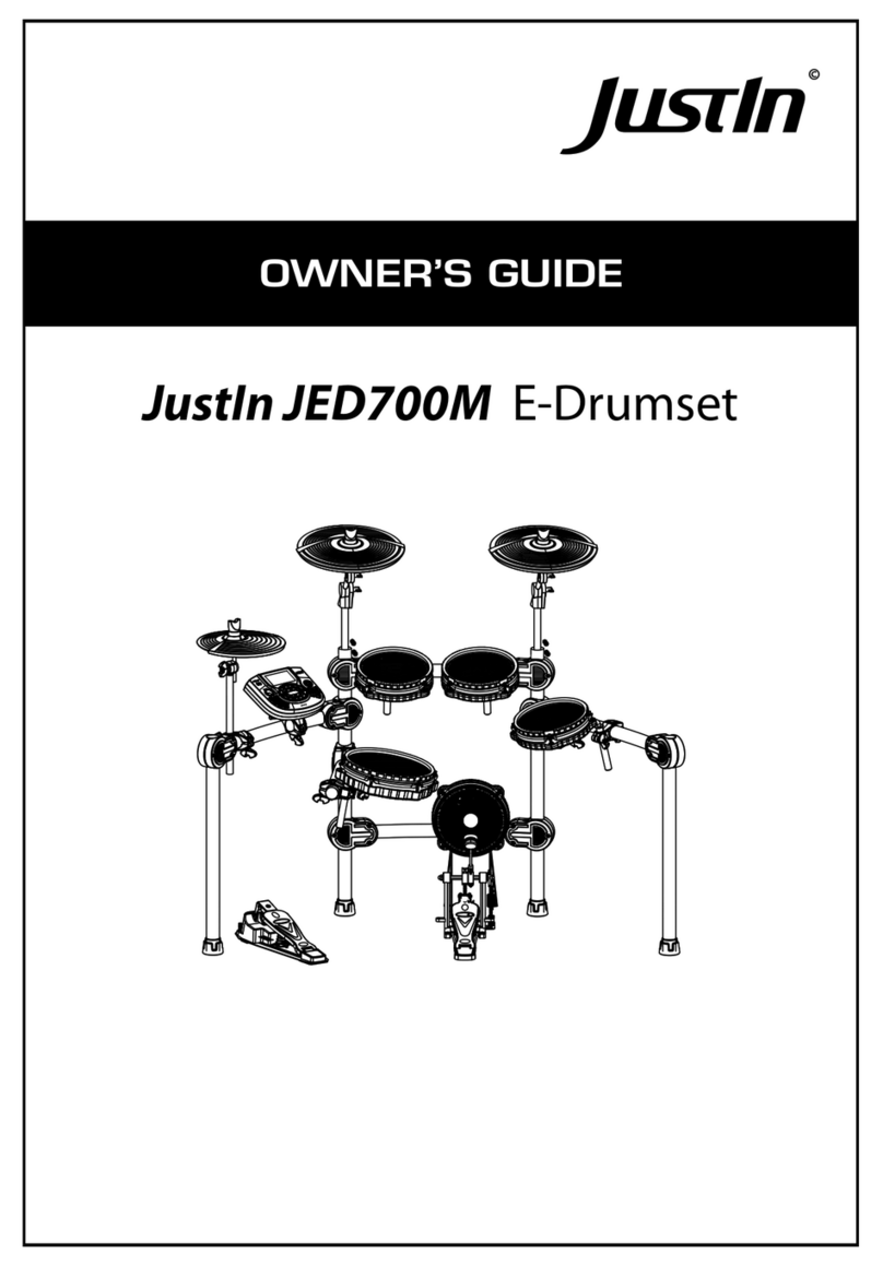 Justin JED700M owner's guide