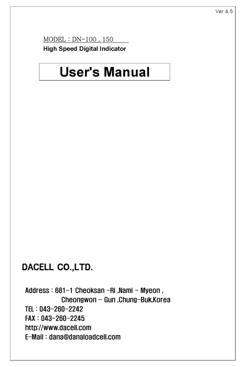dacell DN-100 User manual