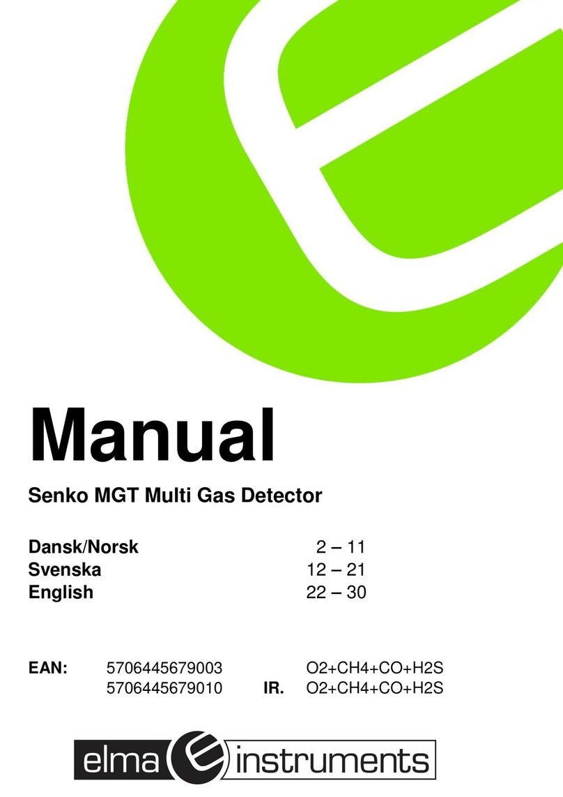 Elma Instruments Senko MGT User manual