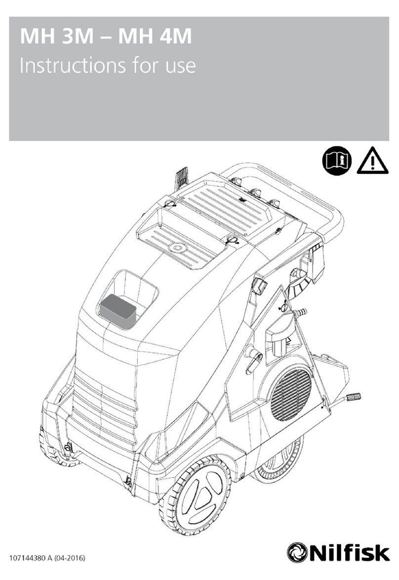 Nilfisk-Advance MH 4M Series Instructions for use