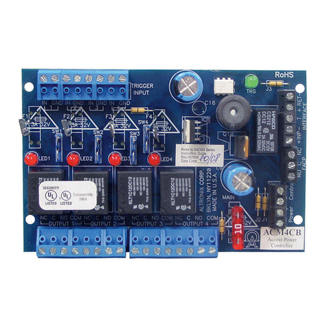 Altronix ACM4 Series User manual