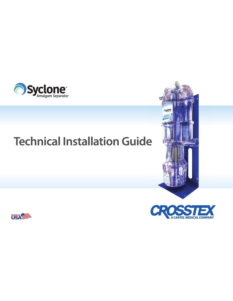 CROSSTEX SYCLONE Technical installation guide