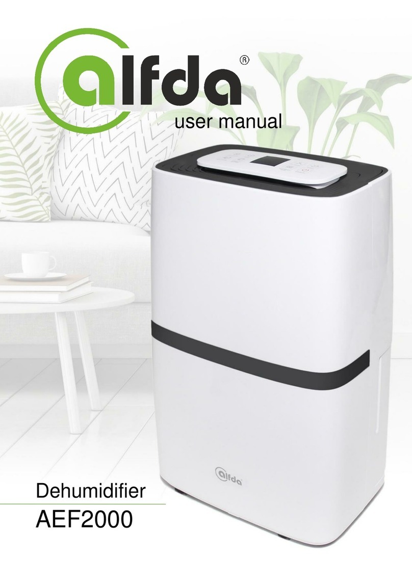 Alfda AEF2000 user manual