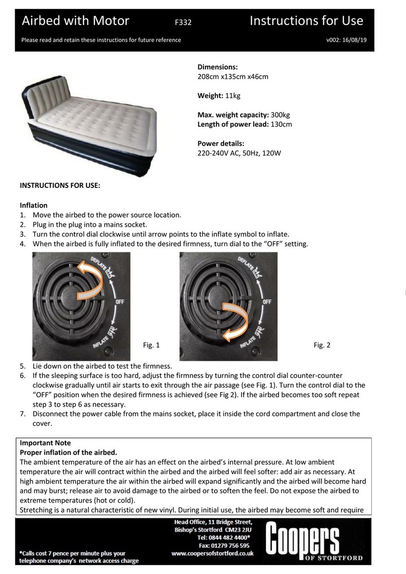 Coopers of Stortford F332 Instructions for use Coopers of Stortford F332 Instructions for use