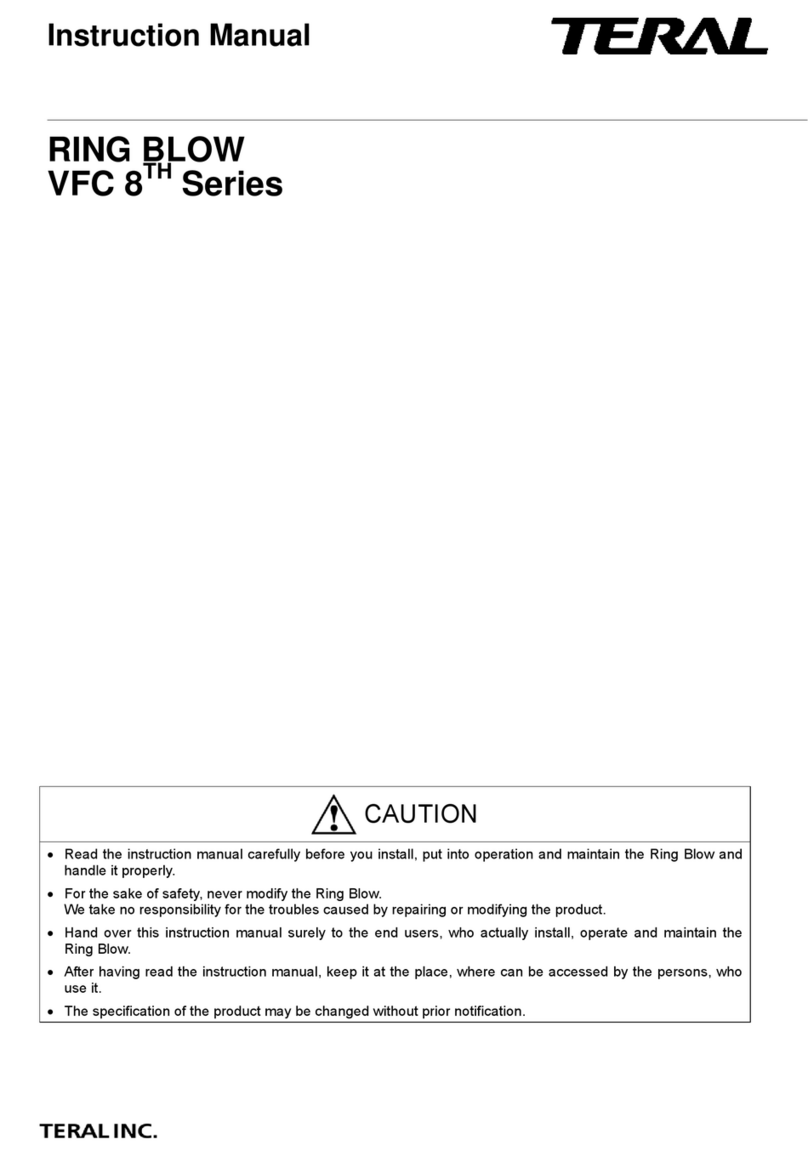 Teral VFC 408 instruction manual