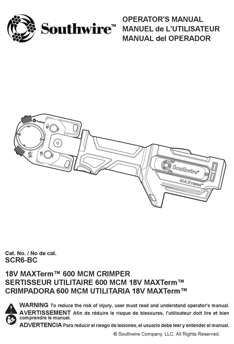 Southwire 18V MAXTerm SCR6-BC User manual