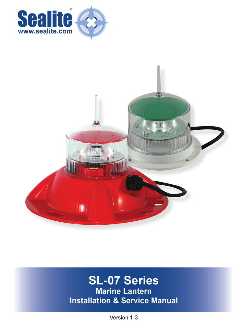 Sealite SL-07LB Installation & service manual Sealite SL-07LB Installation & service manual