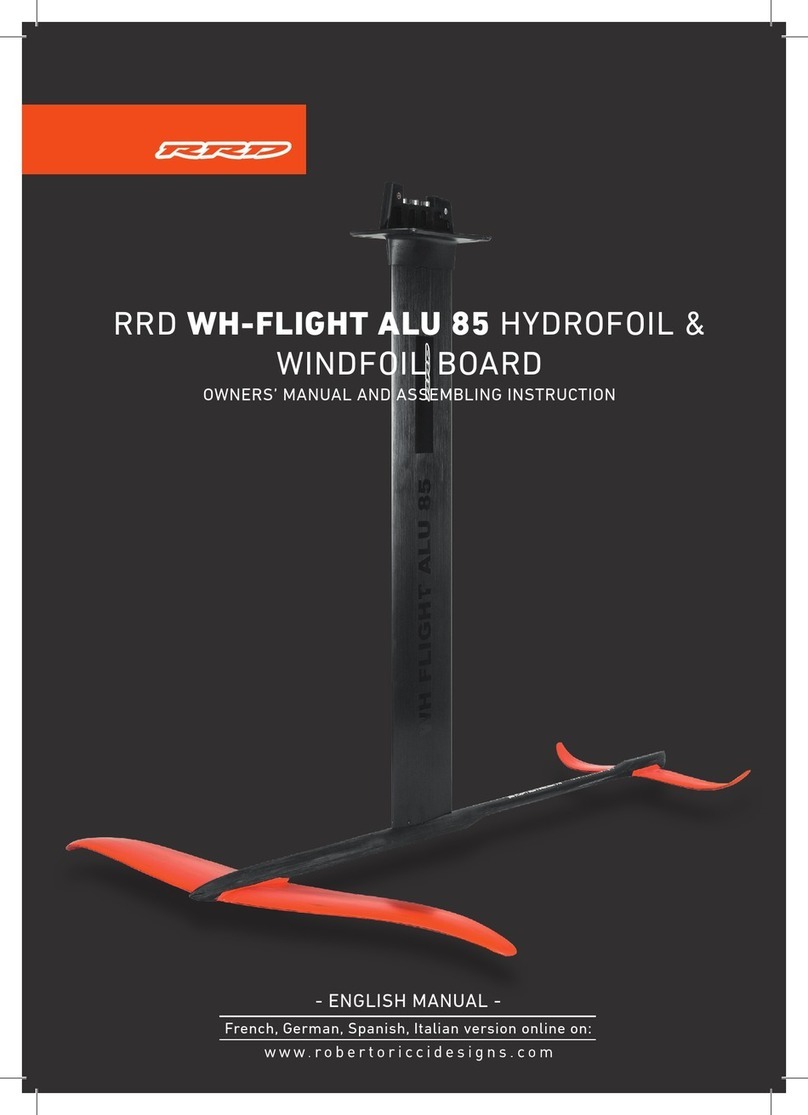 RRD WH-FLIGHT ALU 85 Owner's Manual and Assembling Instruction RRD WH-FLIGHT ALU 85 Owner's Manual and Assembling Instruction