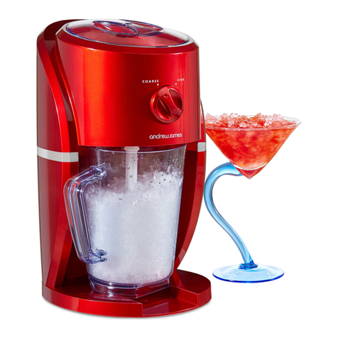 Andrew James Deluxe Ice Crusher User manual