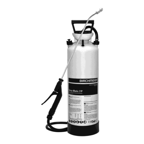 Birchmeier Spray-Matic 5 P User manual
