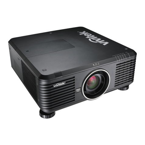 Vivitek DDU6871 Use and care manual