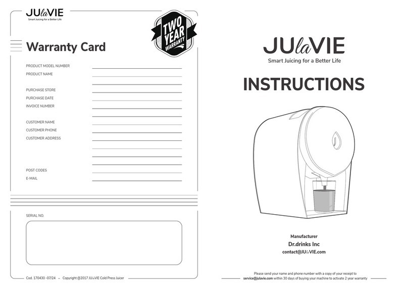 JUlaVIE M1 instructions